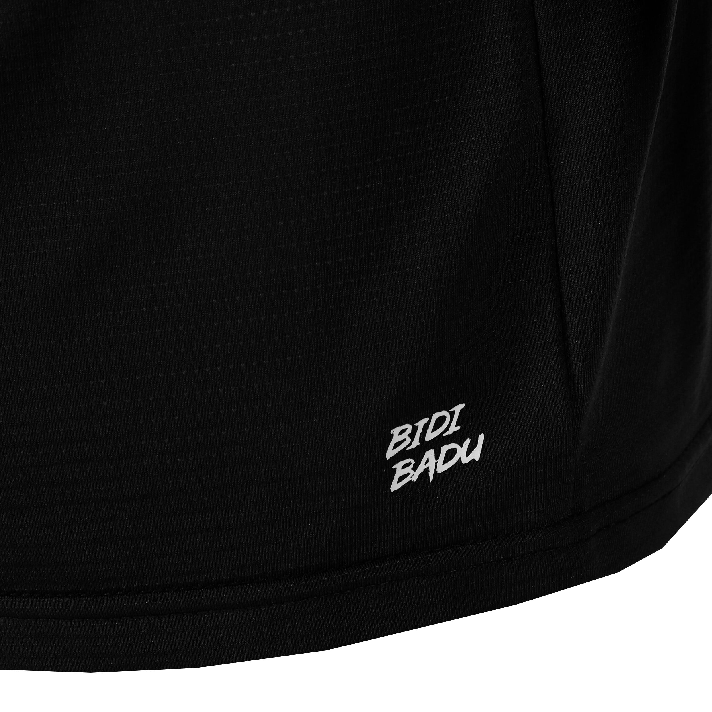 BIDI BADU Crew Roundneck Haut Manches Longues Hommes - Noir