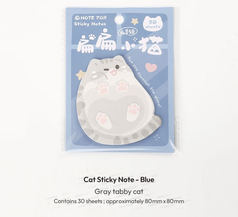 OH.LEELY - Kattenplaknotitie (verschillende ontwerpen)