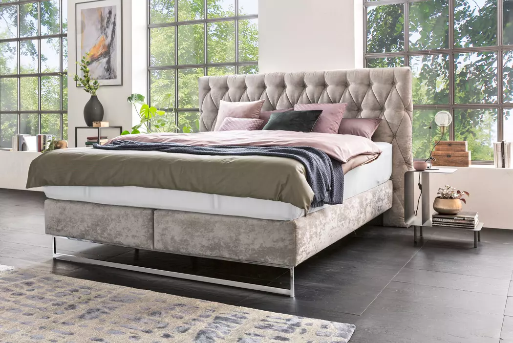 Boxspringbett Chesterfield 180 x 200 cm