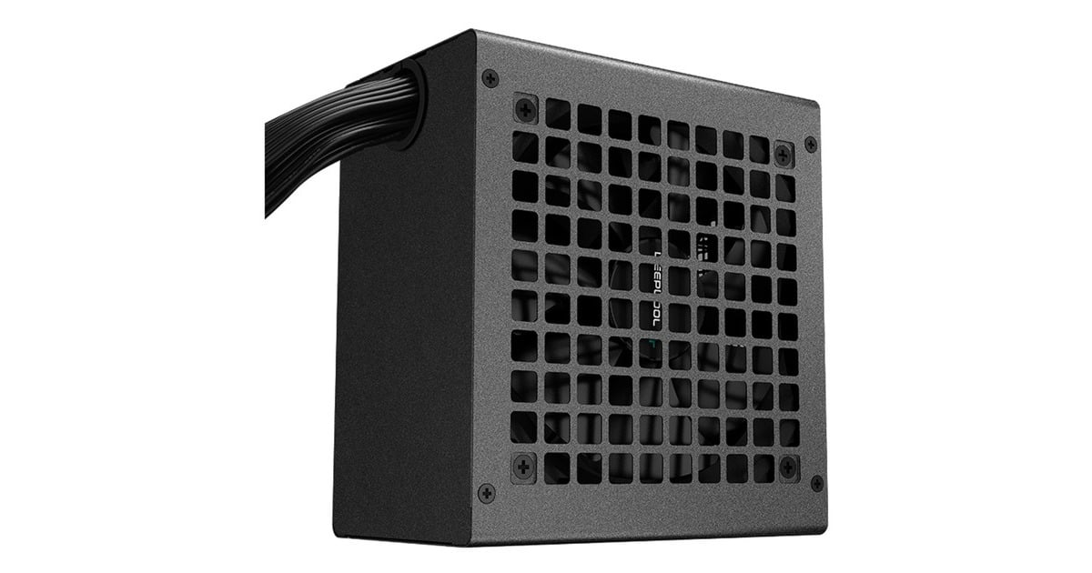 DeepCoolPF600 600 watt voeding   (Zwart, 4x PCIe)