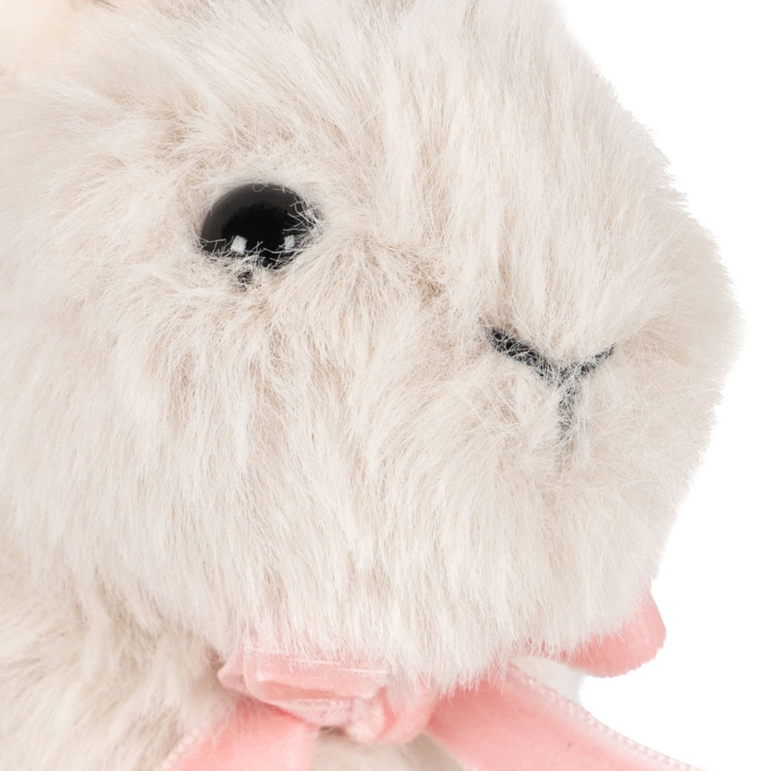 konges sløjd knuffelkonijn - white - 12 cm