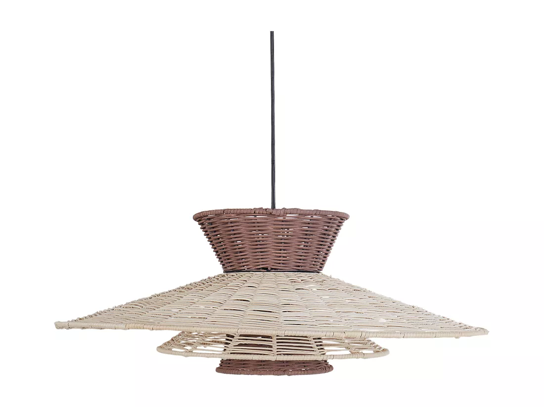 Lampe suspension KABOMPO Rotin Marron