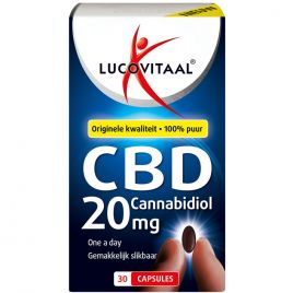 Lucovitaal CBD cannabidiol capsules