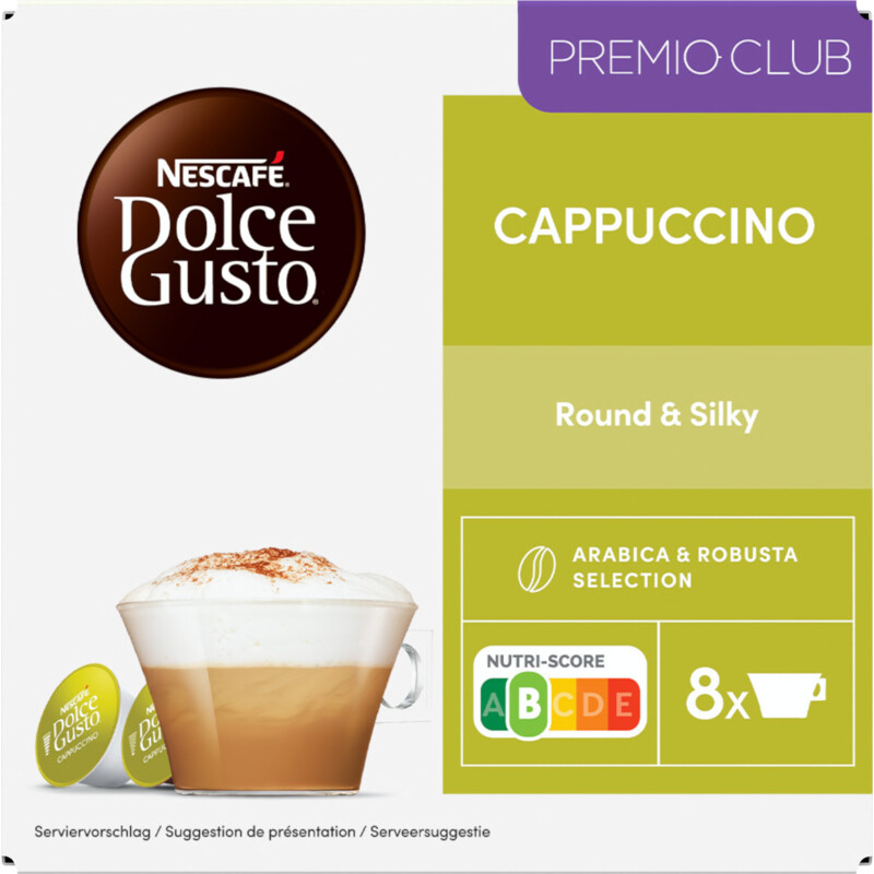 Nescafé Dolce Gusto Cappuccino capsules
