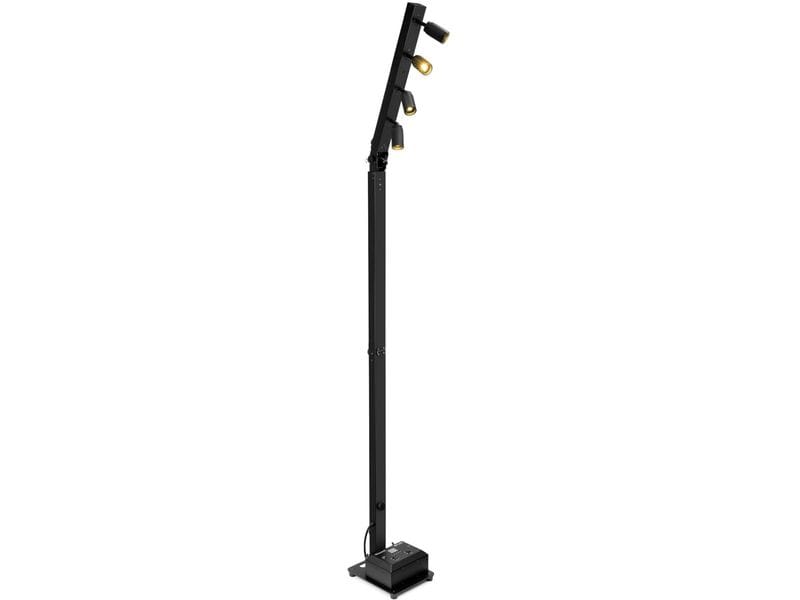 BeamZ Pro Scheinwerfer BPL410 Standleuchte mit 4 Spots und Akkubetrieb