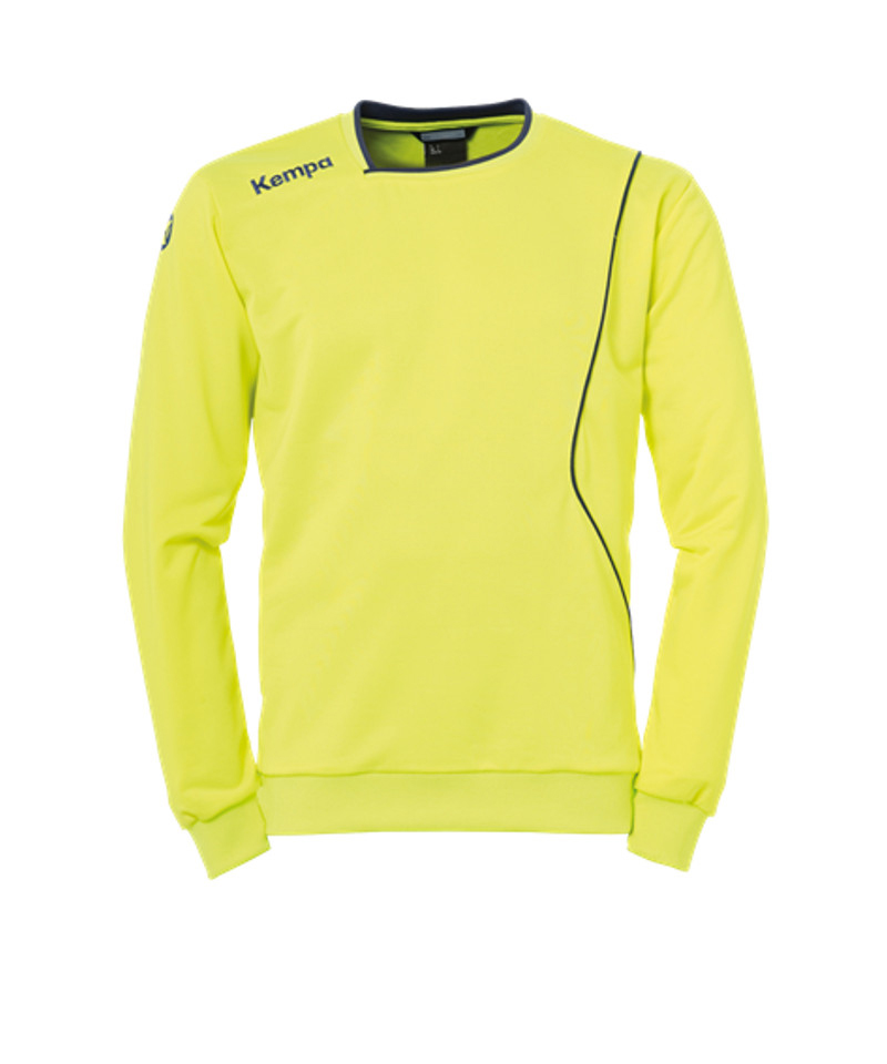 Kempa Curve Training Sweatshirt Kids Gelb Blau F08