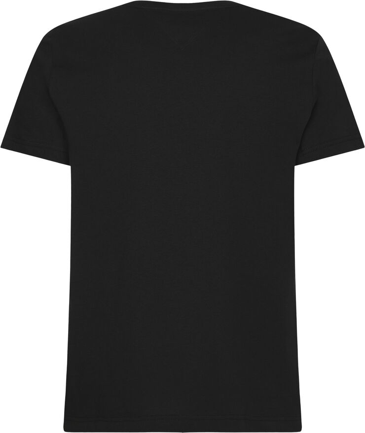 Tommy Hilfiger CORE TOMMY LOGO TEE Jet black