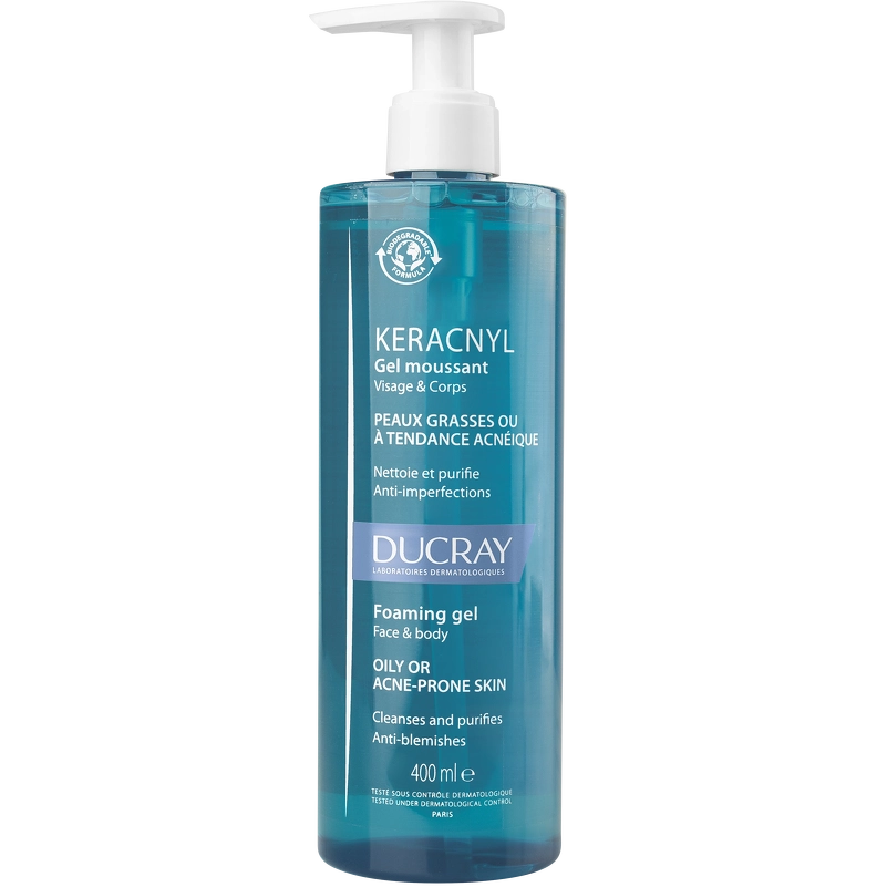 DUCRAY Keracnyl Foaming Gel 400 ml