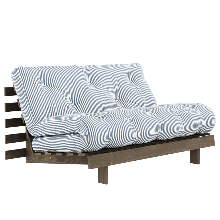 Karup Design Roots slaapbank 140 bruin, Beach Blue