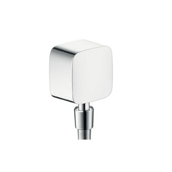 Hansgrohe PuraVida Fixfit muuraansluitbocht m. terugslagklep 1/2