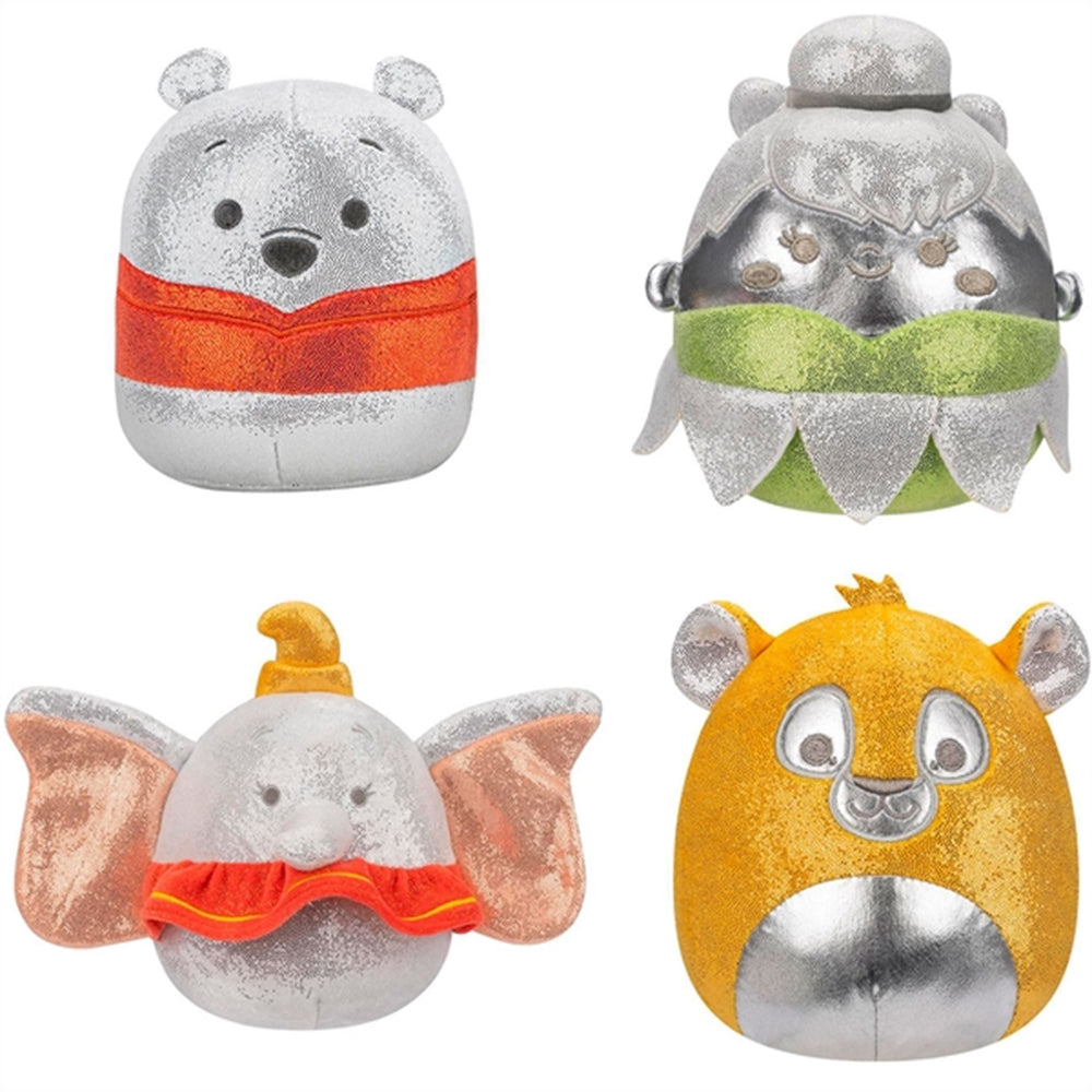 Køb Squishmallows Disney 100 År 4-pak 13 cm