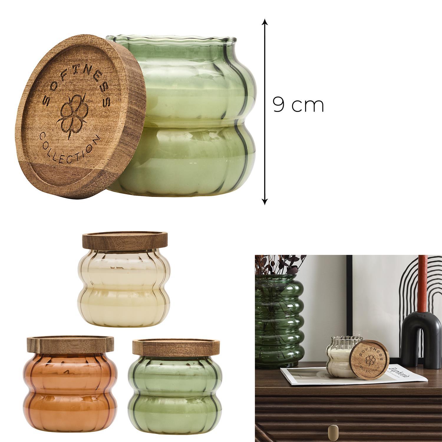 BOUGIE PARFUMEE SOFTNESS H.9CM