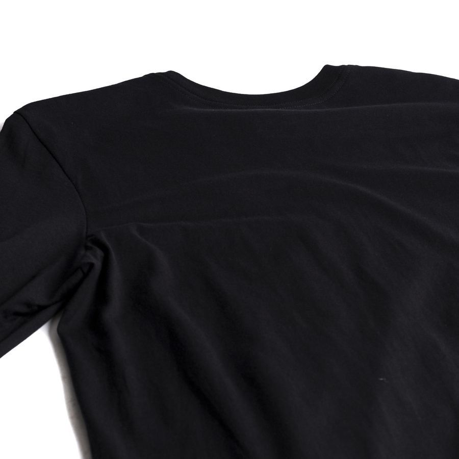 Nike T-Shirt NSW Club Manches Longues - Noir/Blanc