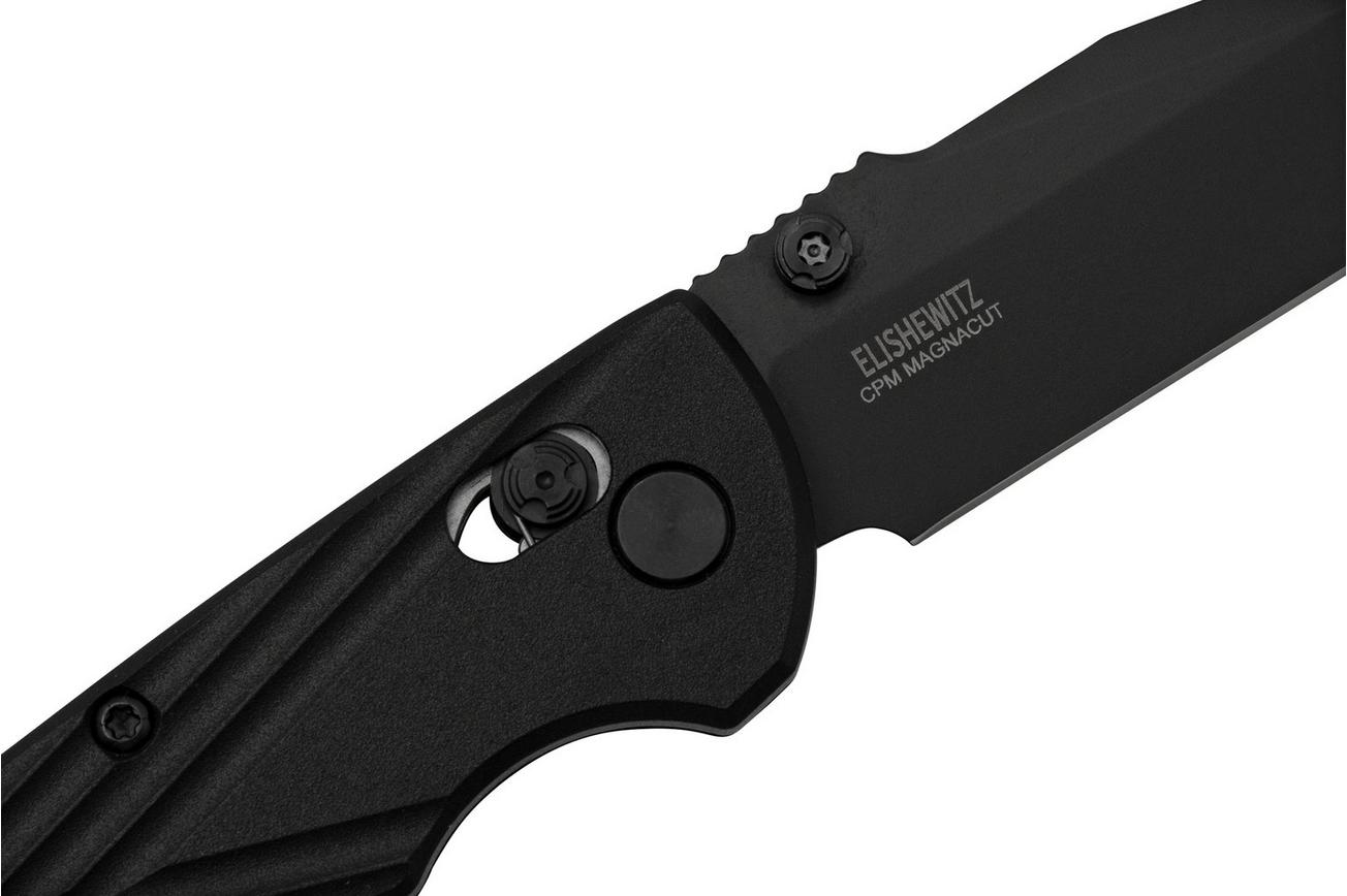 Hogue Deka 24376, Solid Black Polymer, Magnacut Clippoint, zakmes