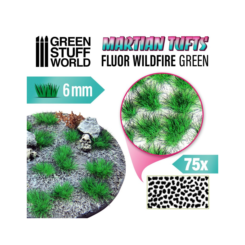 Green stuff World - Touffes d'Herbe Martienne