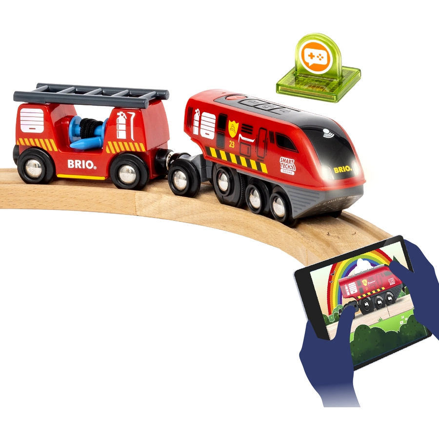 BRIO® Smart Tech Sound Feuerwehreinsatz-Rettungs-Set
