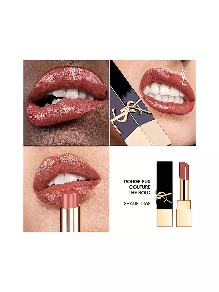 YVES SAINT LAURENT Lippenstift - Rouge Pur Couture The Bold ( 1968 ) dunkelrot