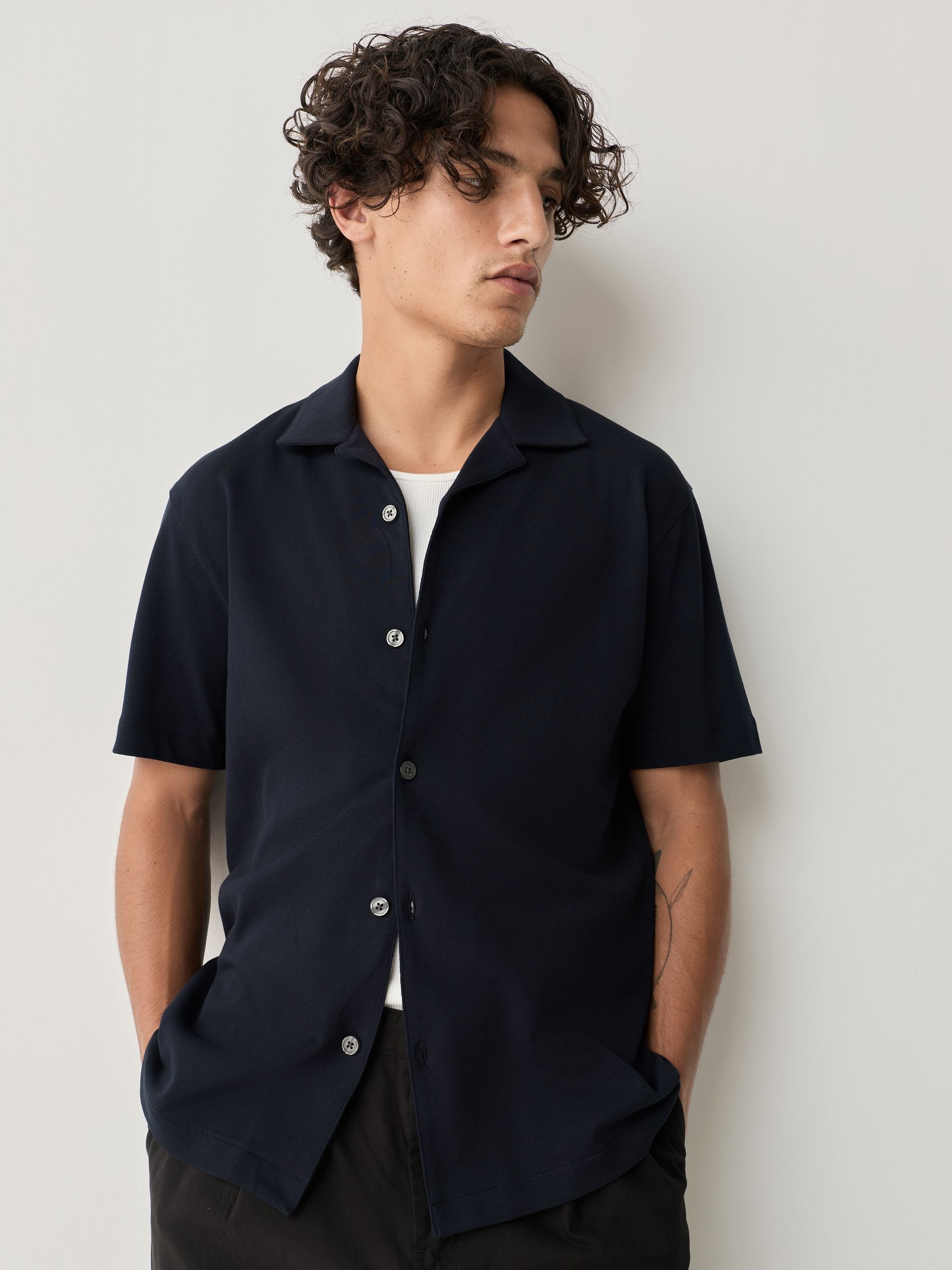 Bordeauxrood/Marineblauw/Olijfgroen - Piqué shirts met korte mouwen verpakking van 3
