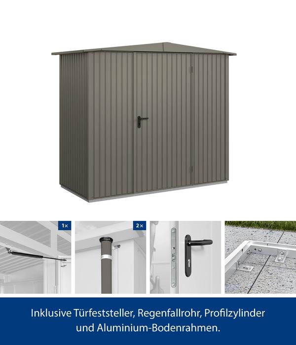 Hörmann Berry-Gerätehaus Classic-S Typ 1,