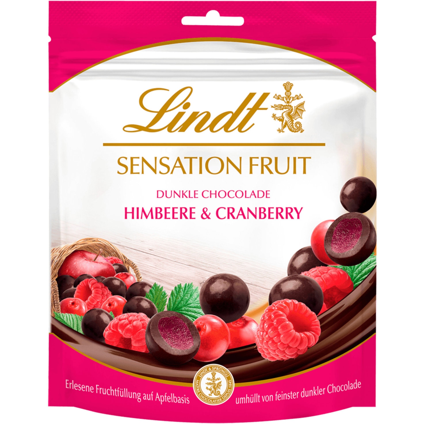 Lindt Sensation Fruit Dunkel Himbeere & Cranberry