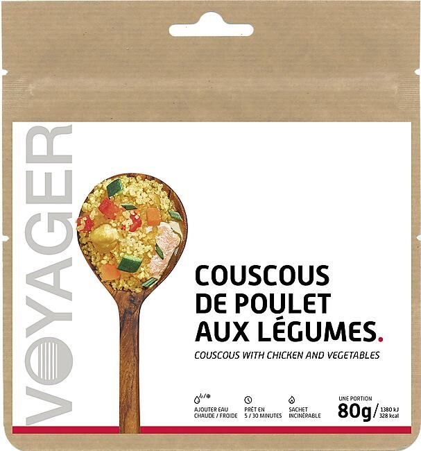 VOYAGER - COUSCOUS AU POULET ET AUX LEGUMES