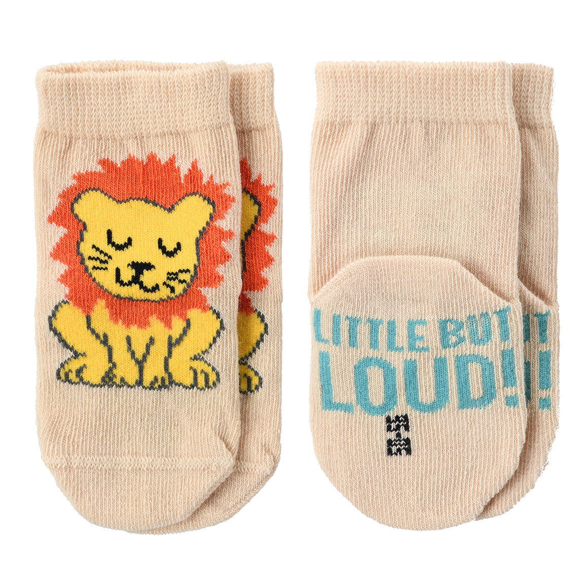 Topomini 2 Paar Newborn Socken im Set hellbeige