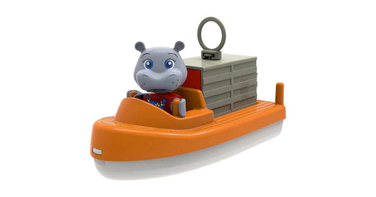 SimbaContainer- & Transportboot Speelgoedvoertuig