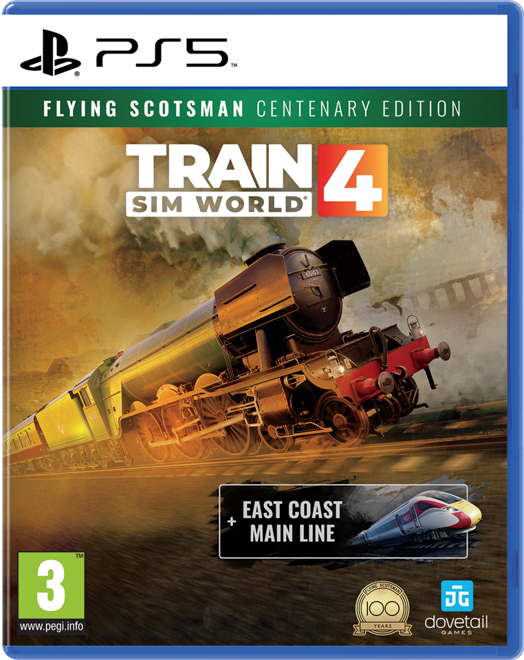 Train Sim World 4 includes Flying Scotsman (Centenary Edition)- PlayStation 5