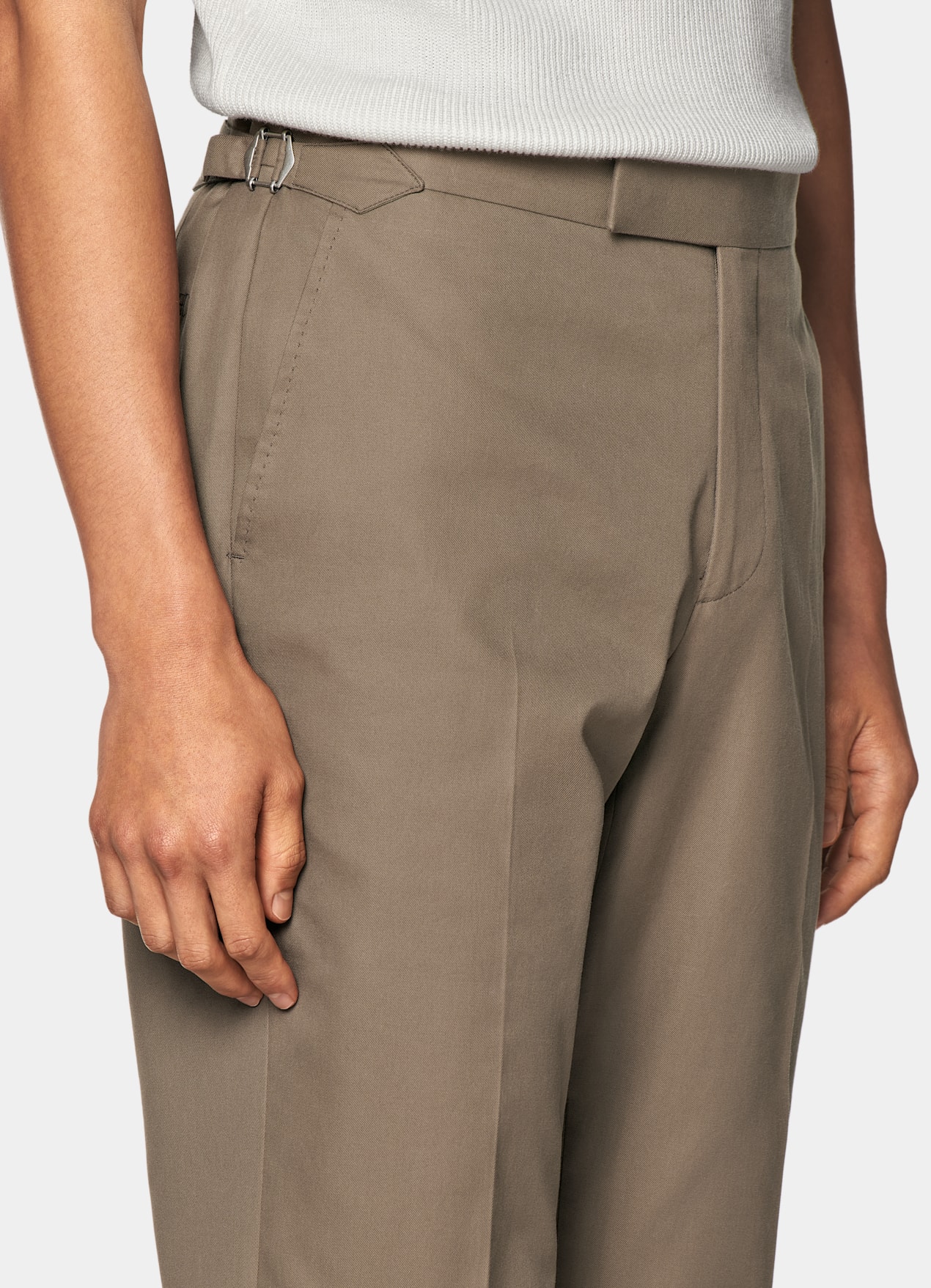 Costume Roma coupe Relaxed taupe