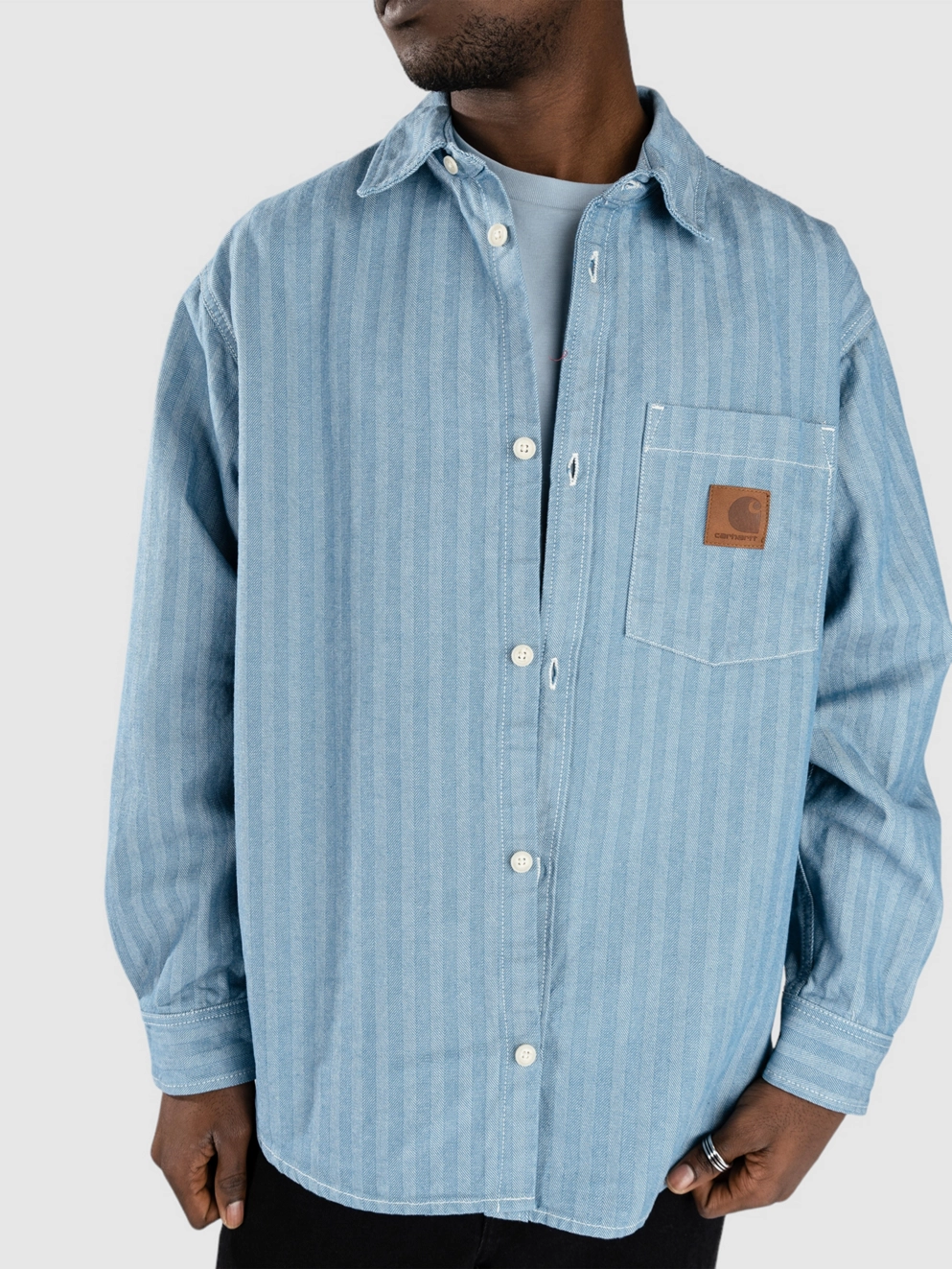 Carhartt WIP Menard Jac Jacket blue rinsed