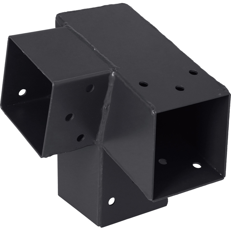Koppelstuk hoek 71x71mm 75°