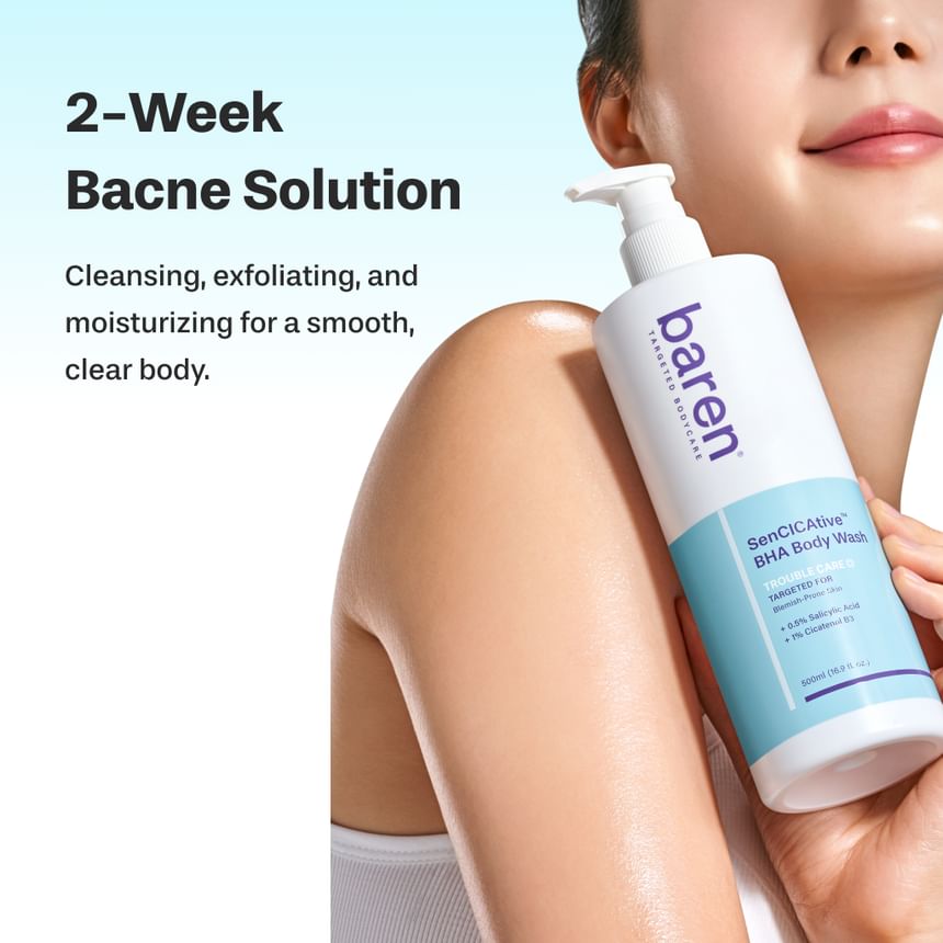 baren - SenCICAtive BHA Body Wash