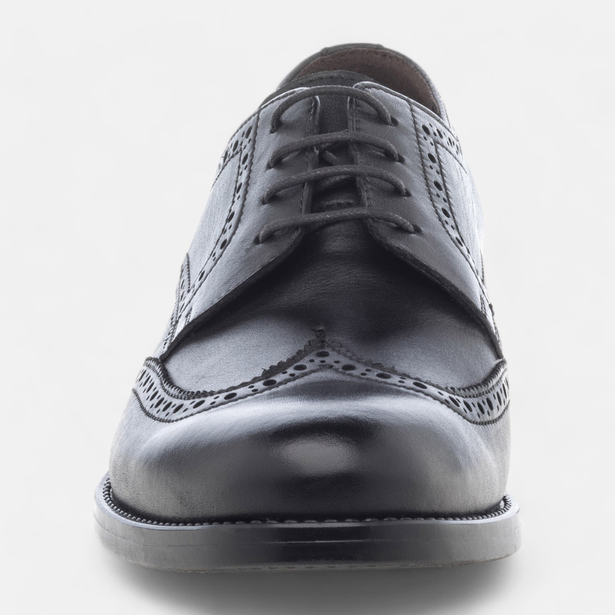 Derbies Homme en cuir noir