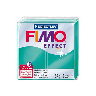 Pâte Fimo Effect - Vert Translucide - 57G