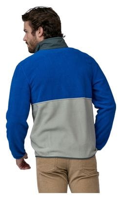 Pull Polaire Patagonia Microdini 1/2 Zip Bleu/Gris