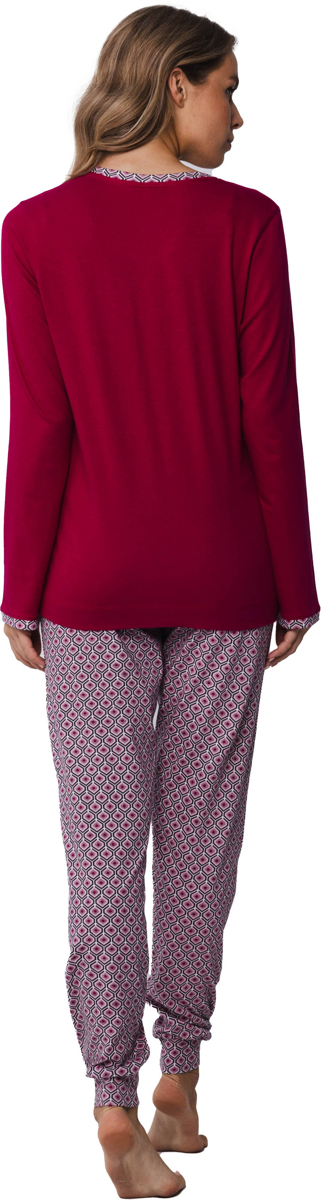 Pastunette pyjama donkerrood