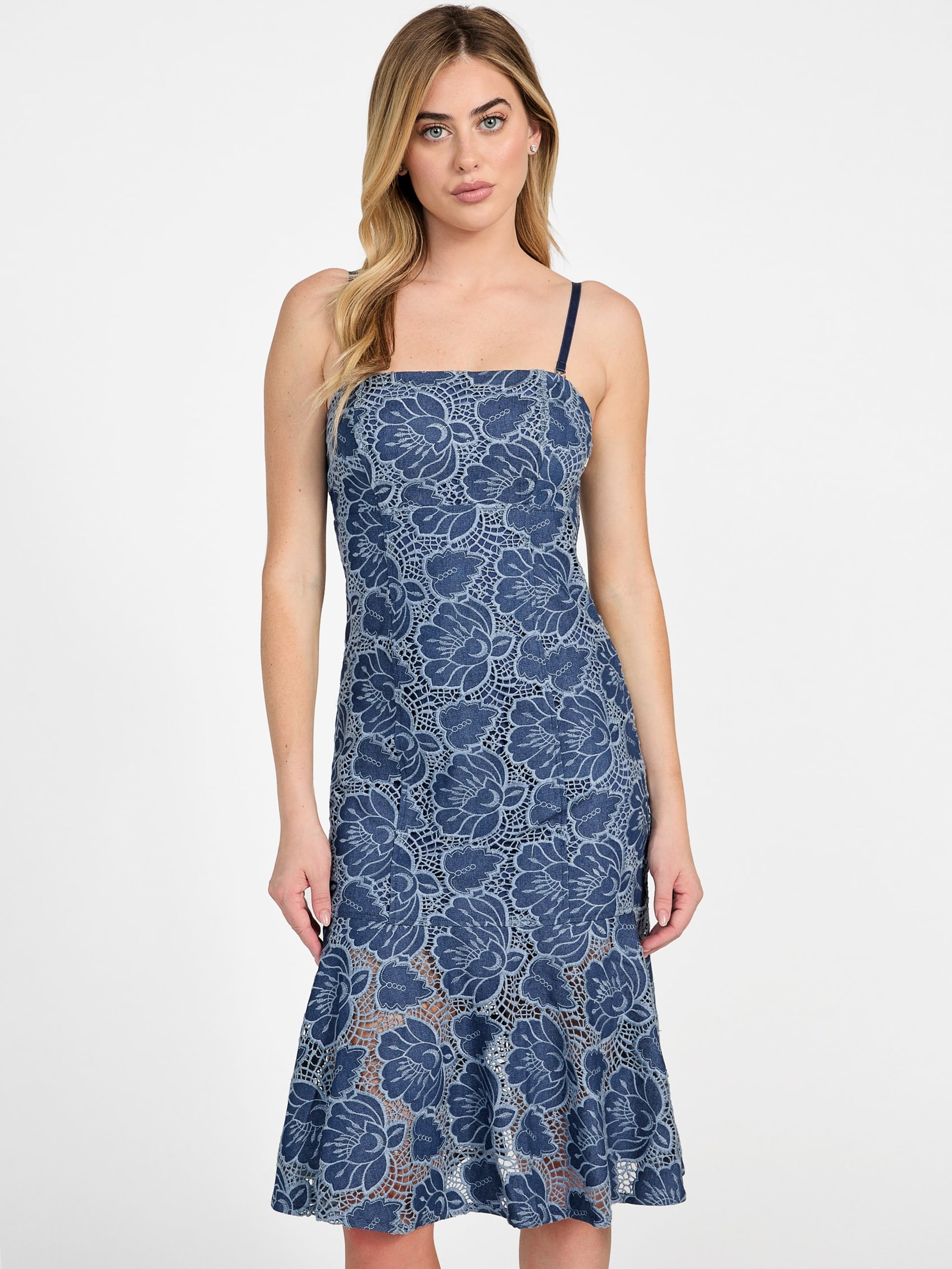 Vestido Maisy Lace Indigo
