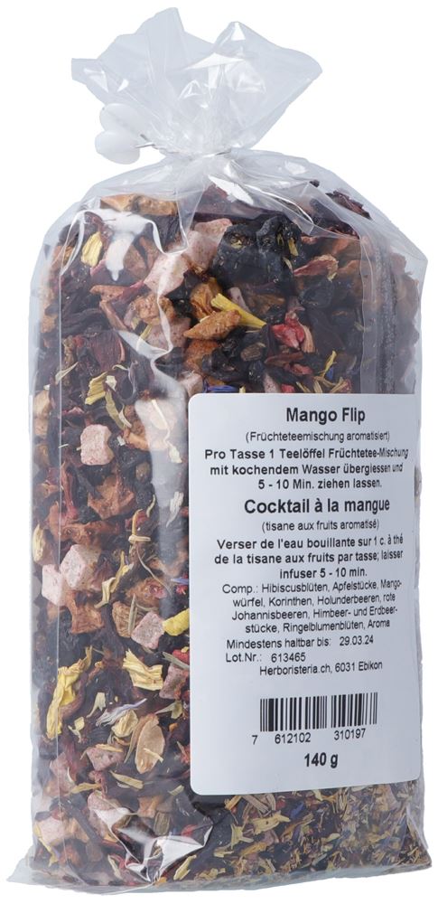 HERBORISTERIA Früchtetee Mango Flip 140 g