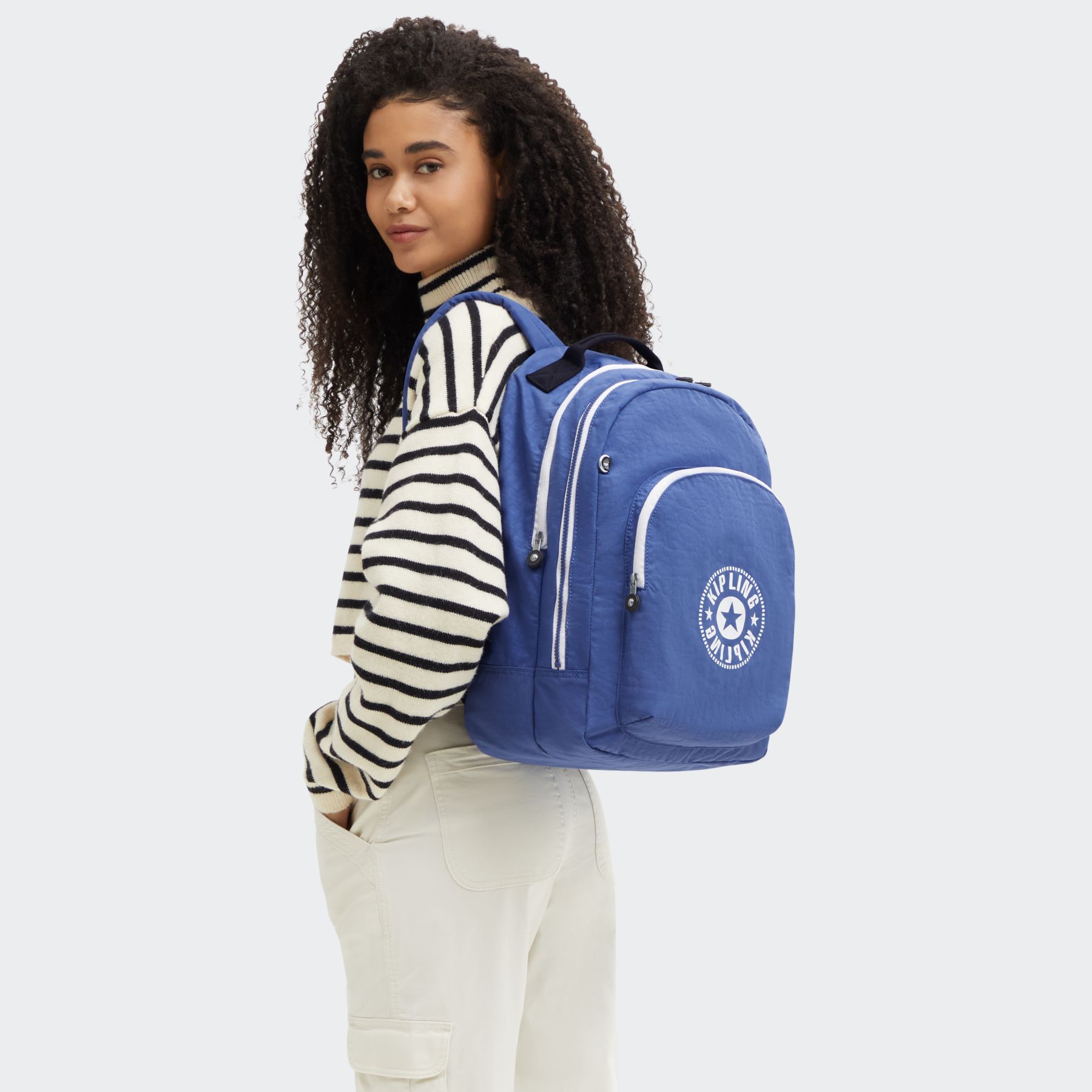 CURTIS XL Sac à Dos Extra Large avec Compartiment pour Ordinateur - Blue Lover Combo