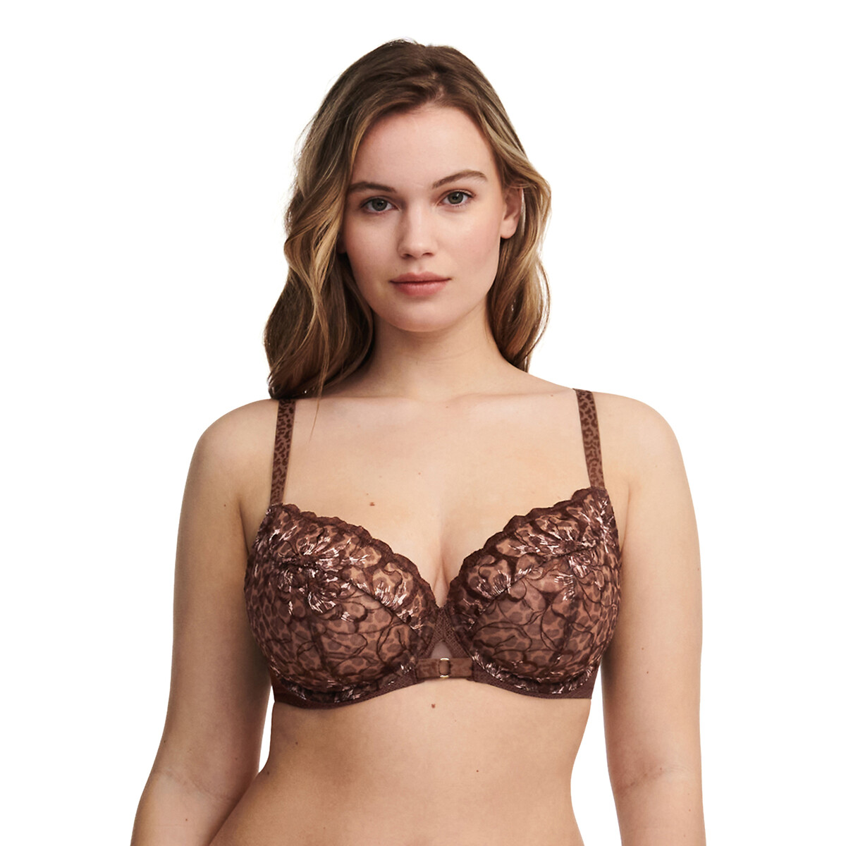CHANTELLE<br>Sutiã de renda com cobertura total Fleurs