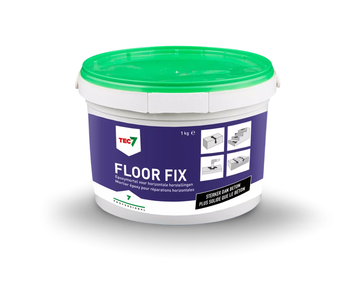 TEC7 Floor & Wall Fix Epoxymortel - 1Kg