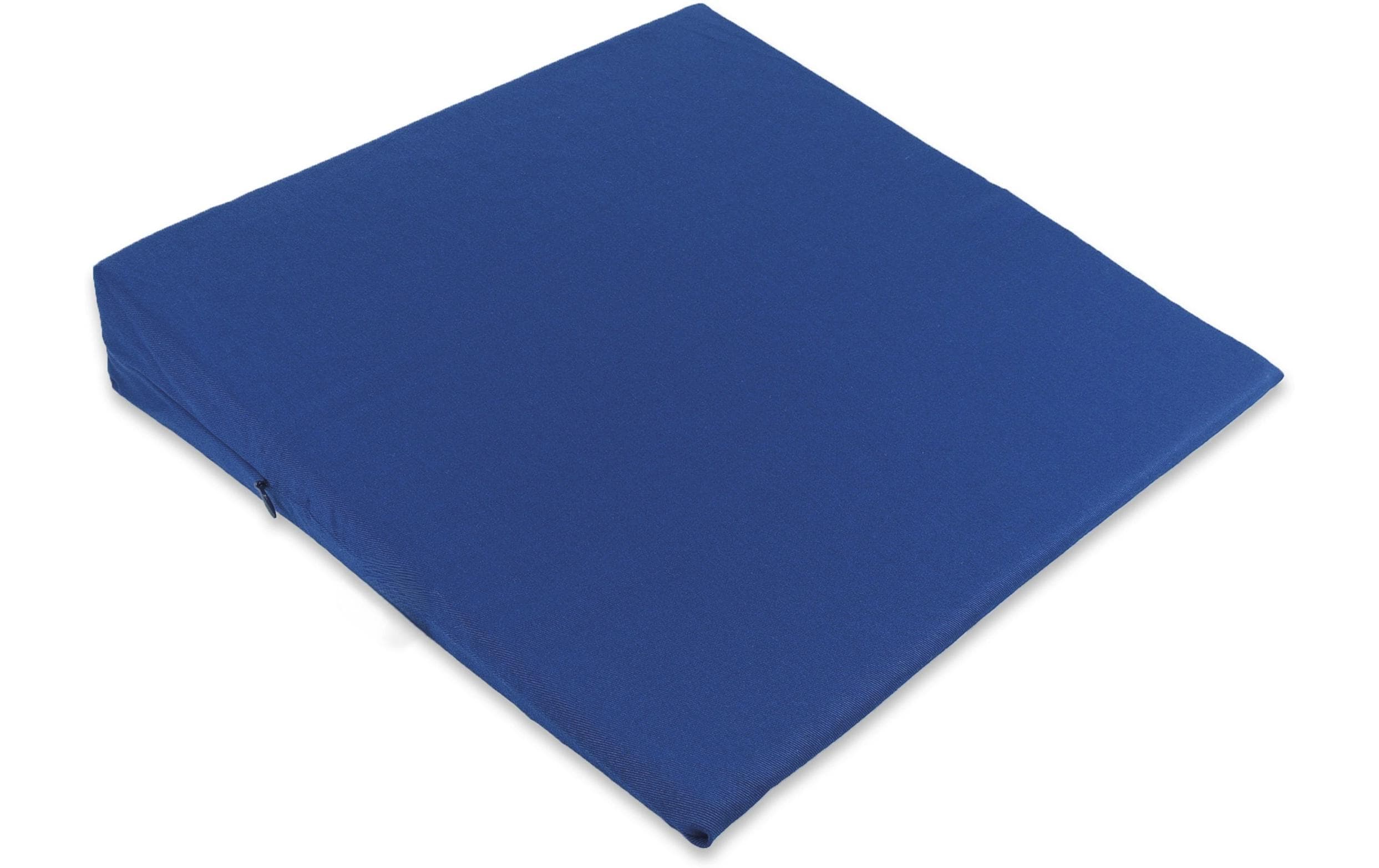 Keilkissen Standard blau, 38 x 38 cm 1/7 cmKeilkissen für aufrechte Haltung