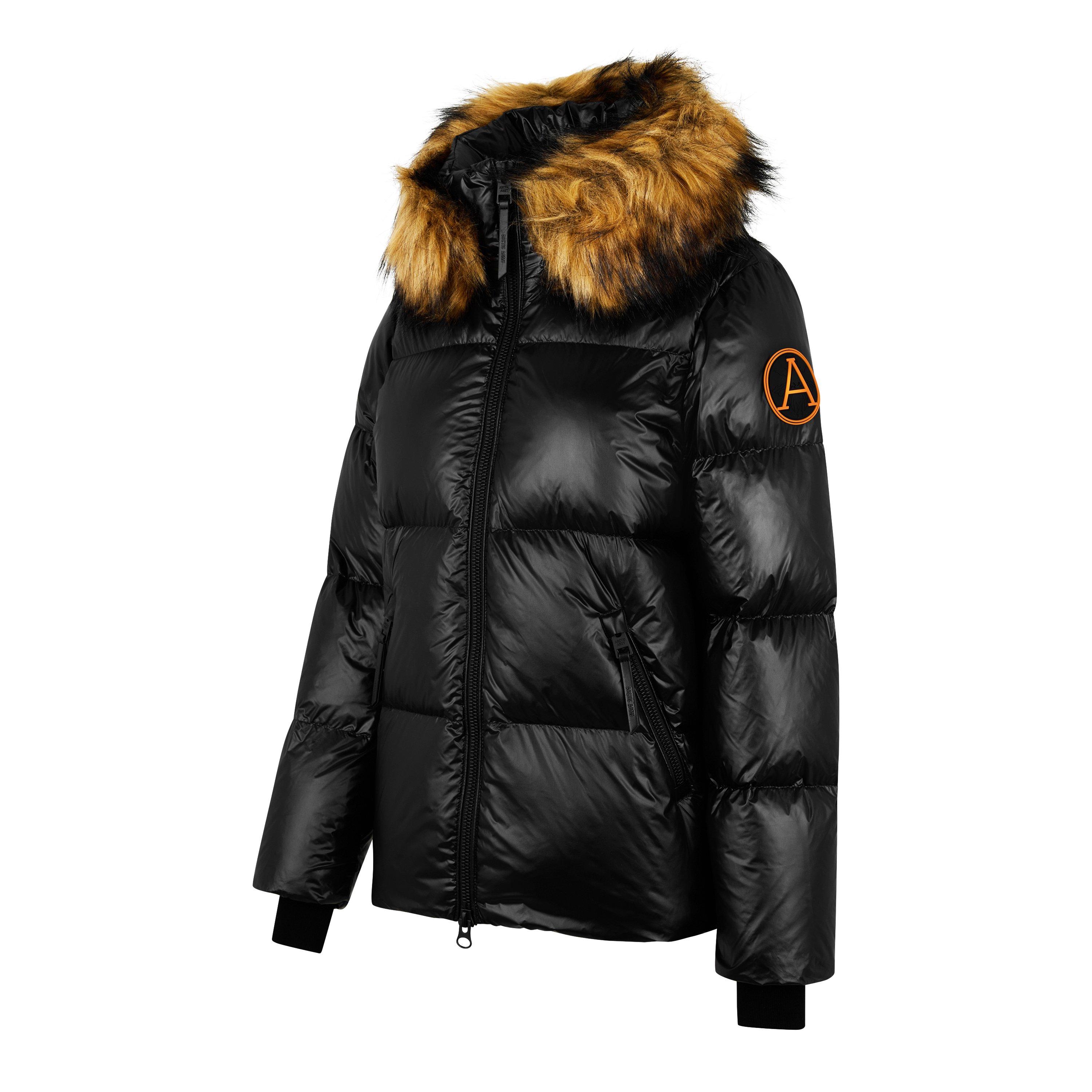 Arctic Army Faux Fur Puffer Jacket