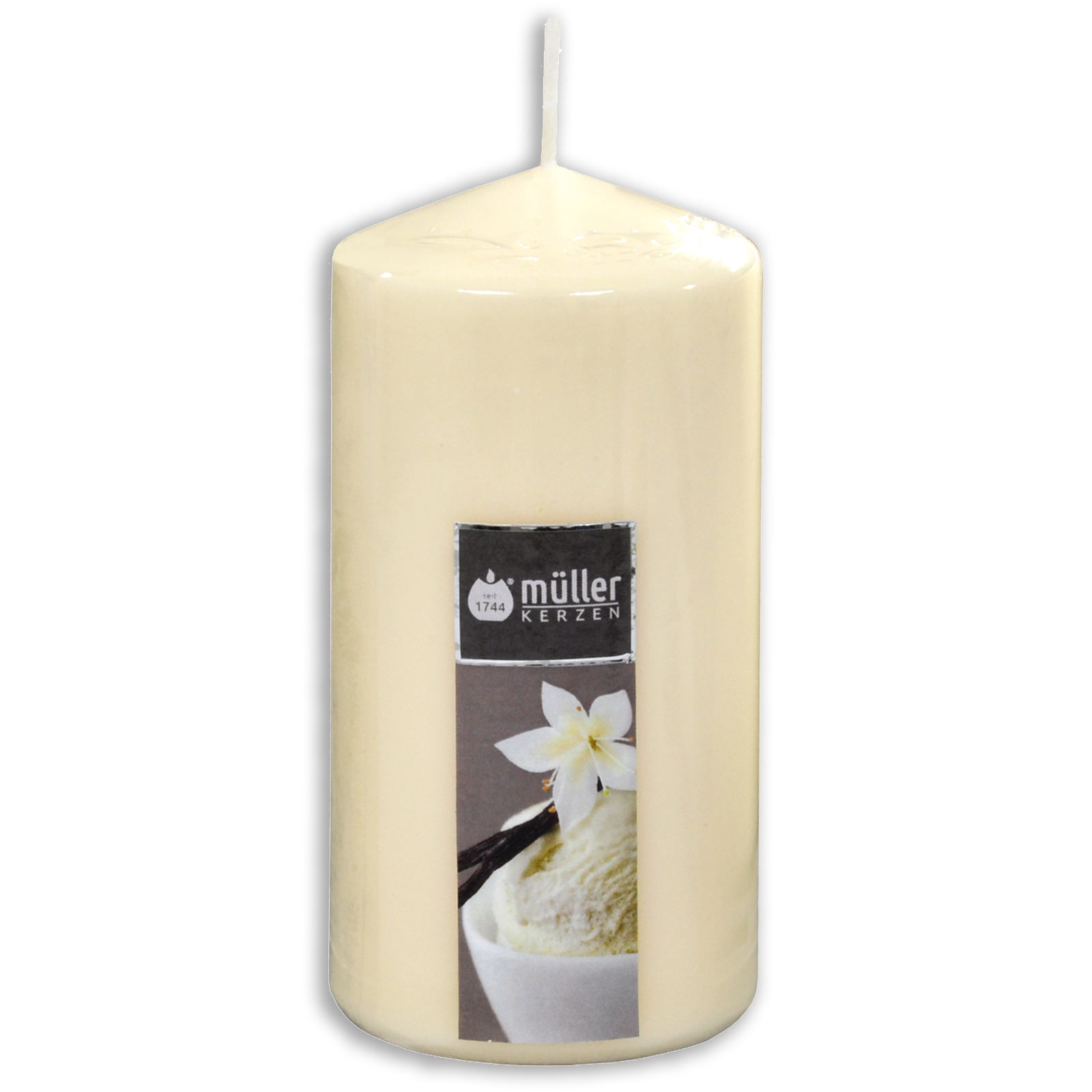 Duft-Stumpenkerze -Vanilla Dream - 13 cm