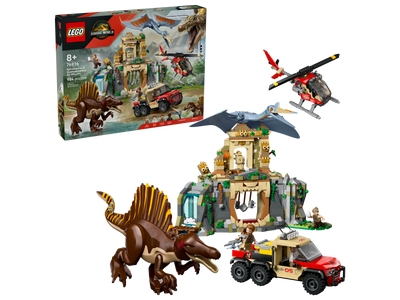 LEGO Spinosaurus en Quetzalcoatlus luchtmissie (76976)