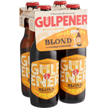 Gulpener - Blond - Fles - 4 x 300ML