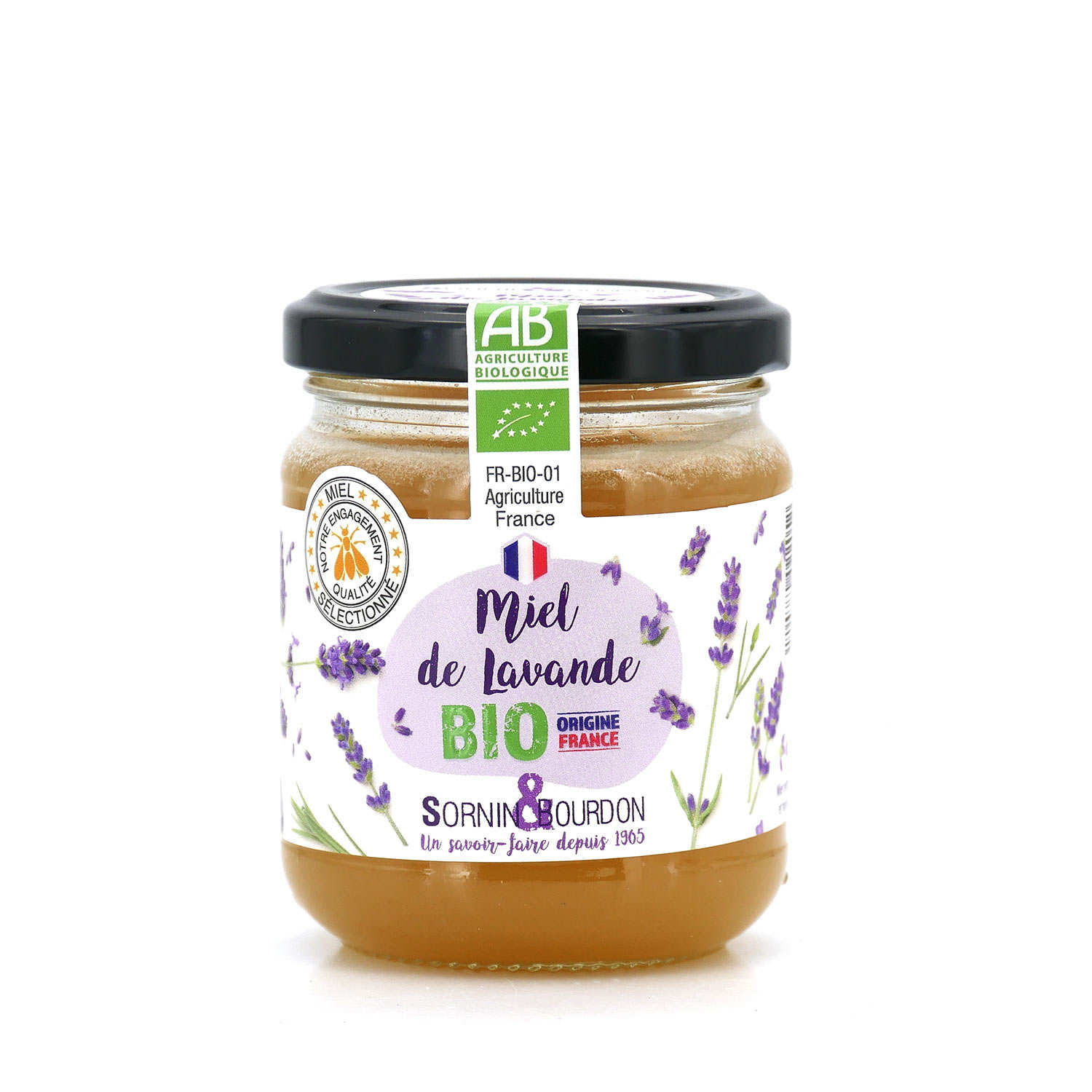 Miel de lavande bio de France