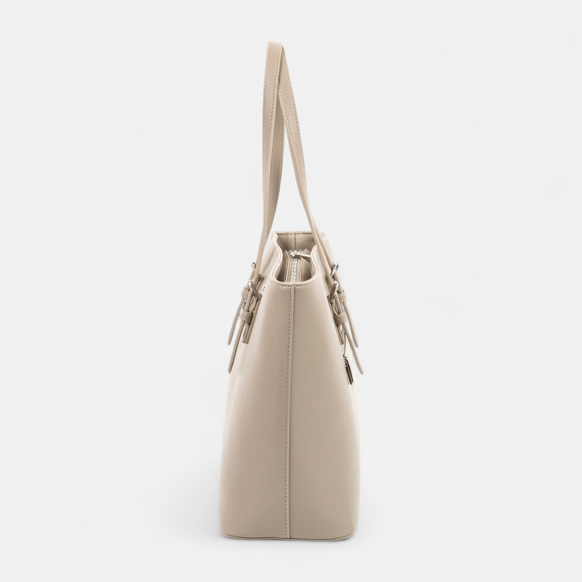Sac de shopping taupe