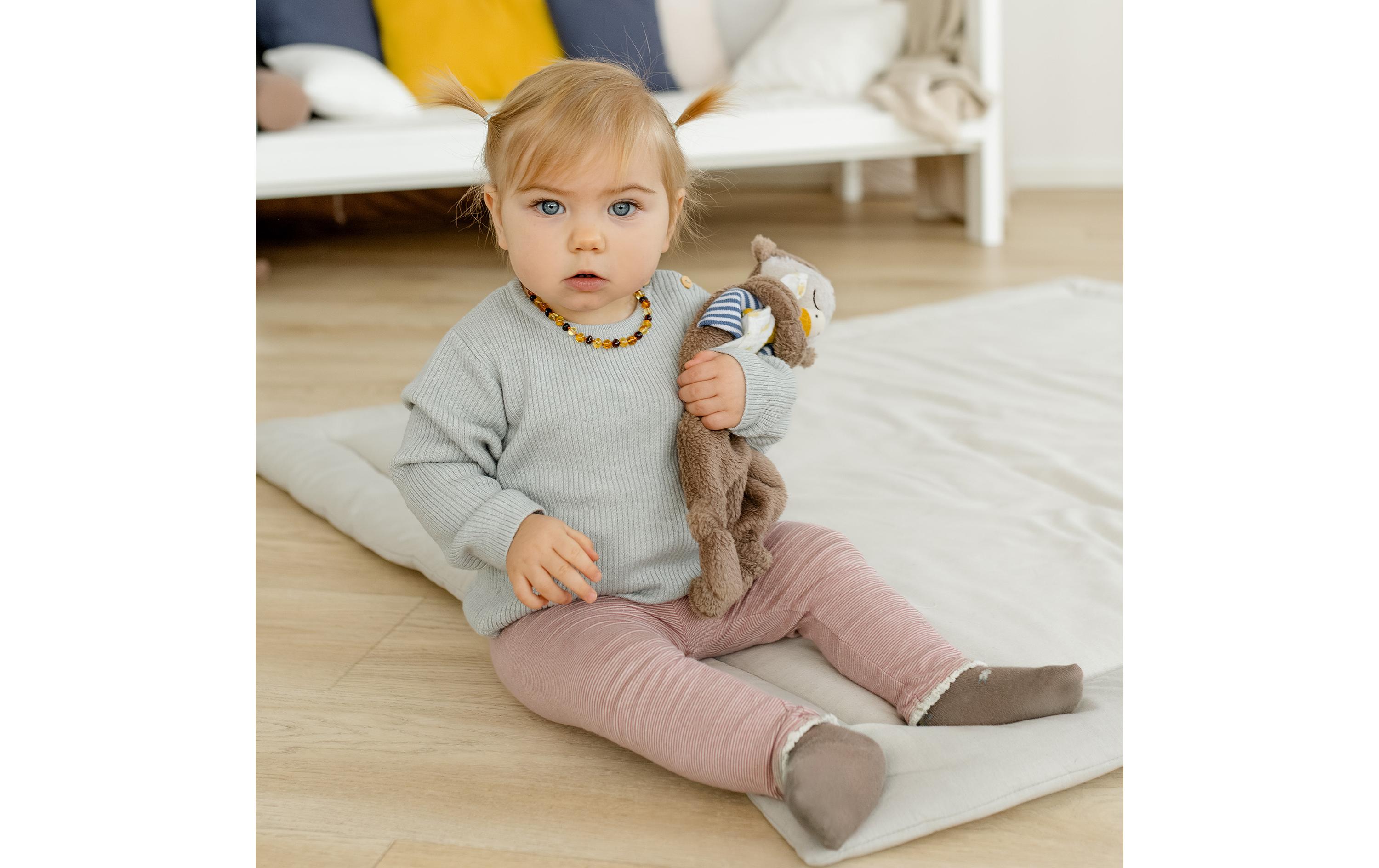 Schmusetuch OtterSpielkamerad und Einschlafhilfe für Babys