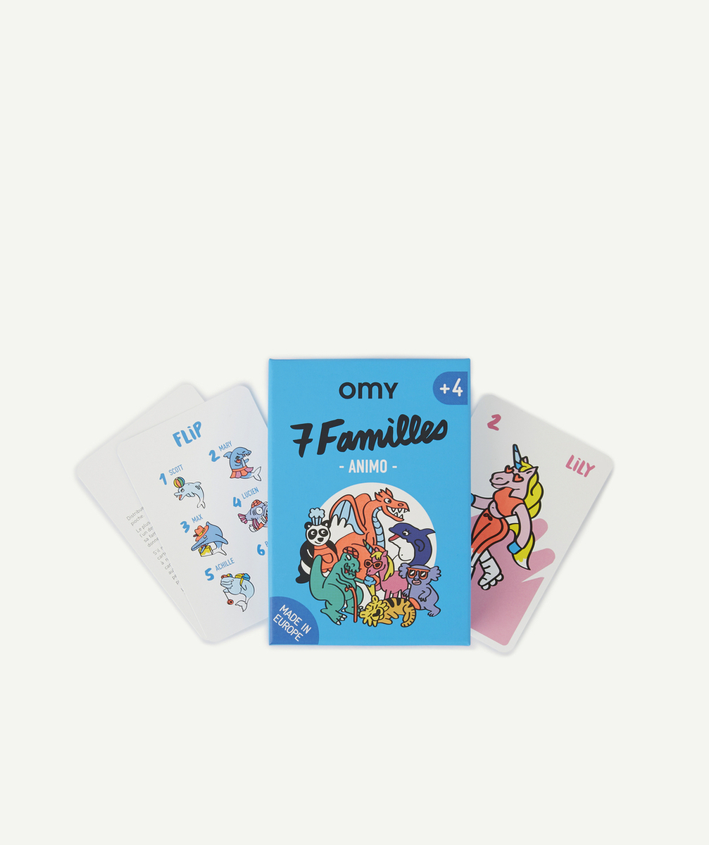 OMYLE JEU DE CARTES 7 FAMILLES